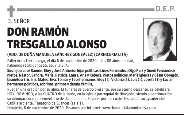 DON RAMÓN TRESGALLO ALONSO