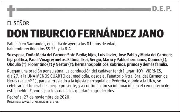 DON TIBURCIO FERNÁNDEZ JANO