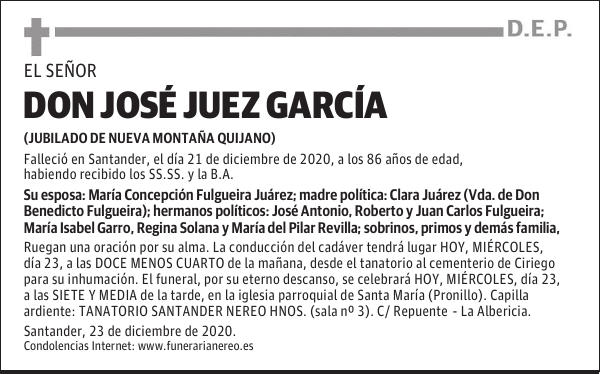DON JOSÉ JUEZ GARCÍA