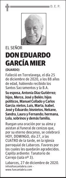 DON EDUARDO GARCÍA MIER