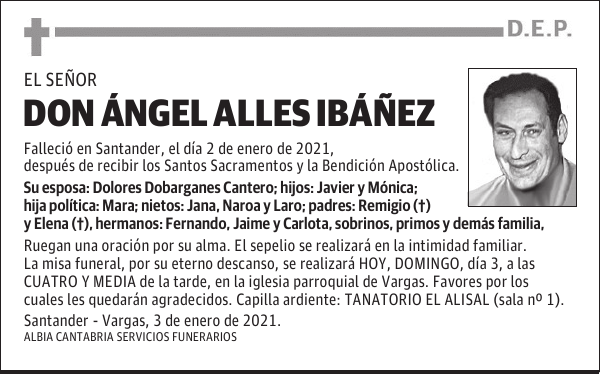 DON ÁNGEL ALLES IBÁÑEZ