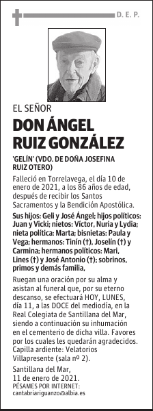 DON ÁNGEL RUIZ GONZÁLEZ