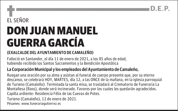 DON JUAN MANUEL GUERRA GARCÍA