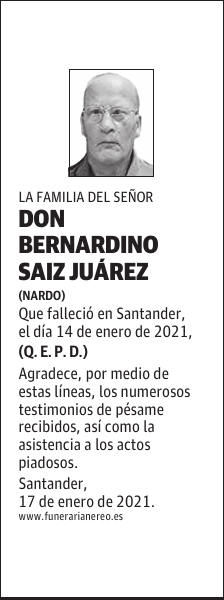 DON BERNARDINO SAIZ JUÁREZ
