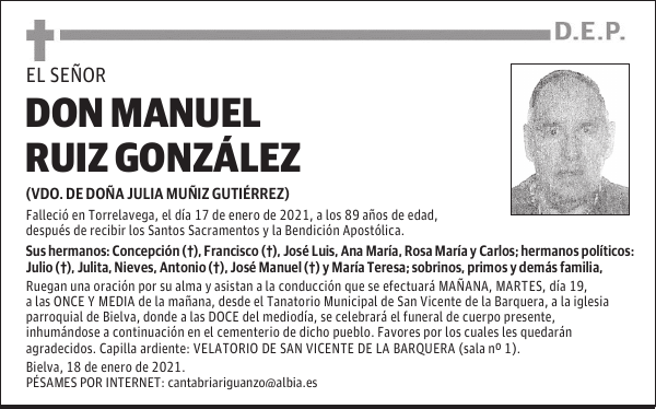 DON MANUEL RUIZ GONZÁLEZ