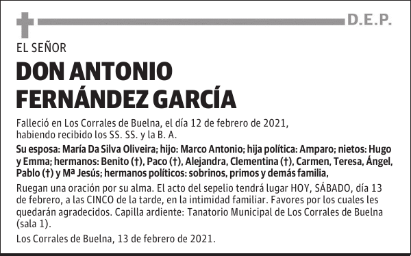 DON ANTONIO FERNÁNDEZ GARCÍA