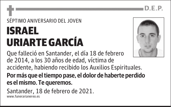 ISRAEL URIARTE GARCÍA