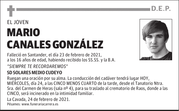 MARIO CANALES GONZÁLEZ
