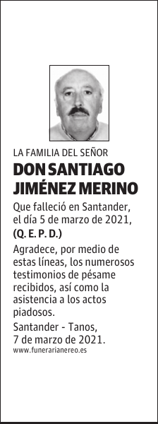 DON SANTIAGO JIMÉNEZ MERINO