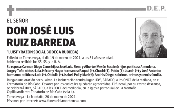 DON JOSÉ LUIS RUIZ BARREDA