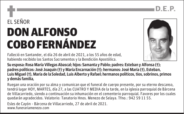 DON ALFONSO COBO FERNÁNDEZ