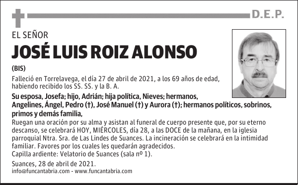 JOSÉ LUIS ROIZ ALONSO