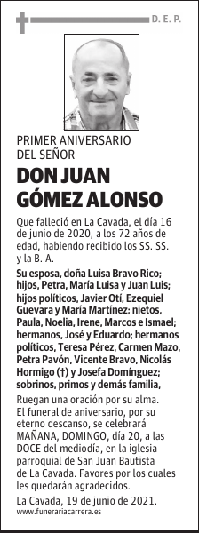DON JUAN GÓMEZ ALONSO