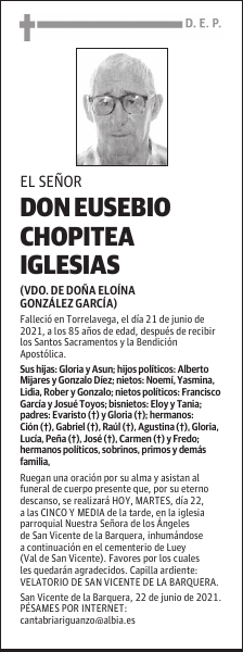 DON EUSEBIO CHOPITEA IGLESIAS