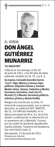 DON ÁNGEL GUTIÉRREZ MUNARRIZ