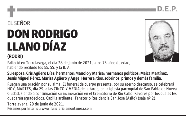 DON RODRIGO LLANO DÍAZ