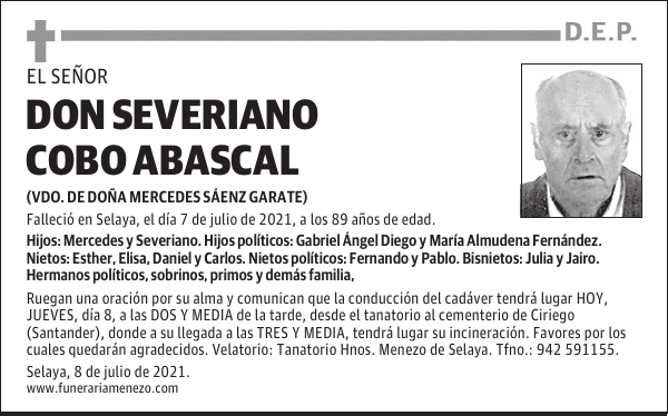DON SEVERIANO COBO ABASCAL