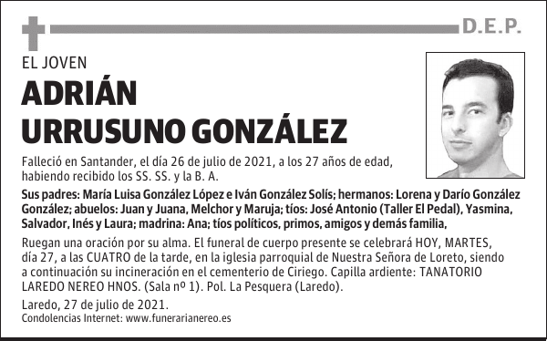 ADRIÁN URRUSUNO GONZÁLEZ
