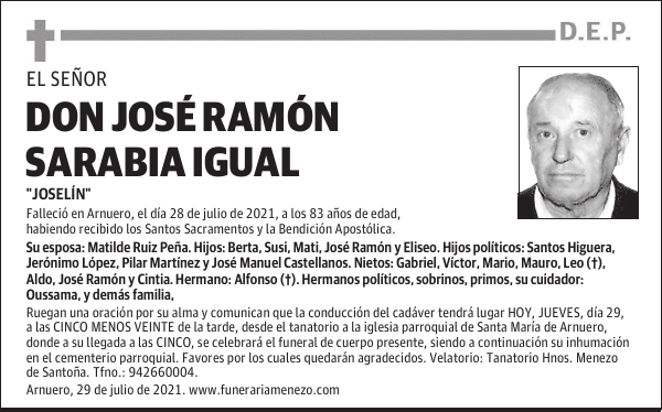 DON JOSÉ RAMÓN SARABIA IGUAL