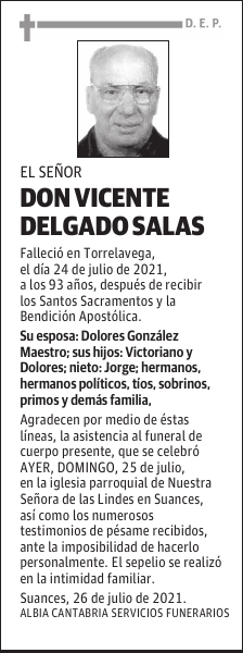 DON VICENTE DELGADO SALAS