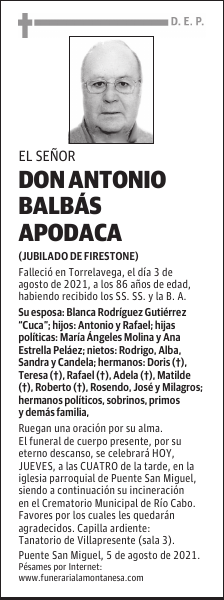 DON ANTONIO BALBÁS APODACA