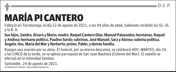 MARÍA PI CANTERO