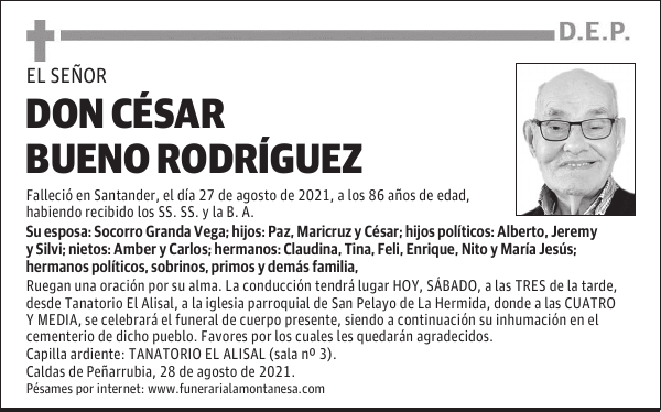 DON CÉSAR BUENO RODRÍGUEZ