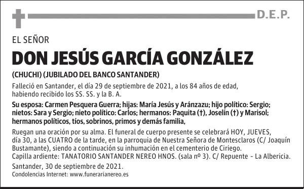 DON JESÚS GARCÍA GONZÁLEZ