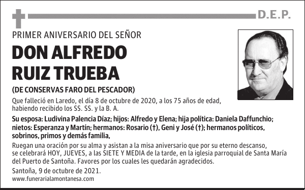 DON ALFREDO RUIZ TRUEBA