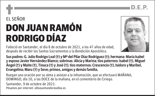DON JUAN RAMÓN RODRIGO DÍAZ