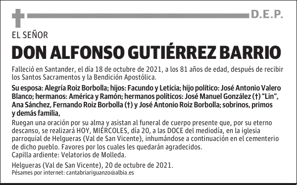 DON ALFONSO GUTIÉRREZ BARRIO