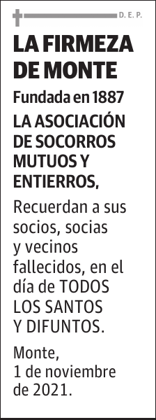 LA FIRMEZA DE MONTE