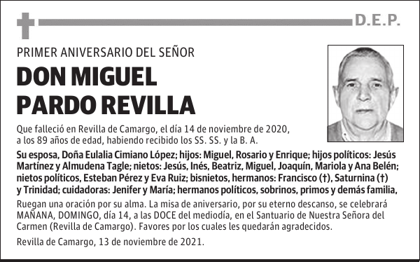 DON MIGUEL PARDO REVILLA
