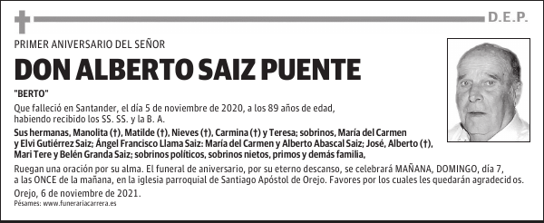 DON ALBERTO SAIZ PUENTE