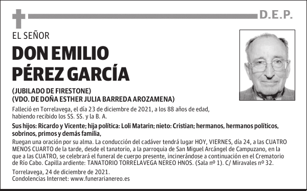 DON EMILIO PÉREZ GARCÍA