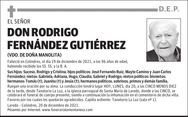 DON RODRIGO FERNÁNDEZ GUTIÉRREZ