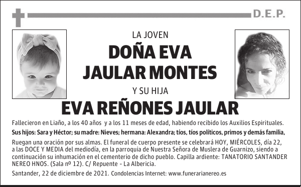 DOÑA EVA JAULAR MONTES