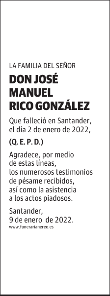DON JOSÉ MANUEL RICO GONZÁLEZ