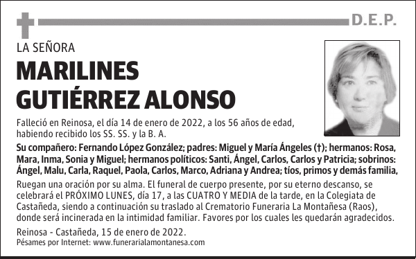 MARILINES GUTIÉRREZ ALONSO