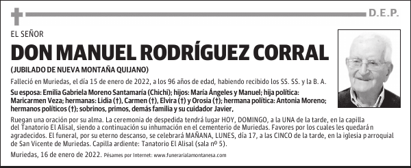 DON MANUEL RODRÍGUEZ CORRAL