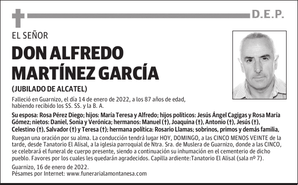 DON ALFREDO MARTÍNEZ GARCÍA
