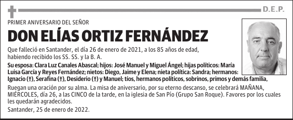 DON ELÍAS ORTIZ FERNÁNDEZ