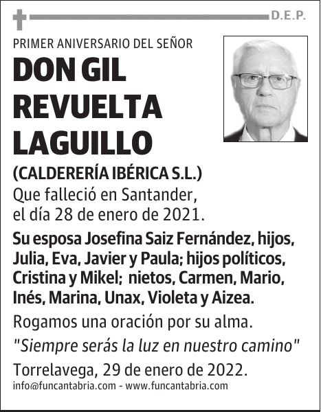 DON GIL REVUELTA LAGUILLO