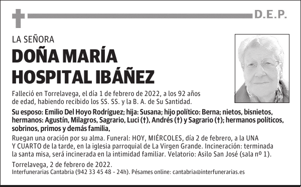 DOÑA MARÍA HOSPITAL IBÁÑEZ