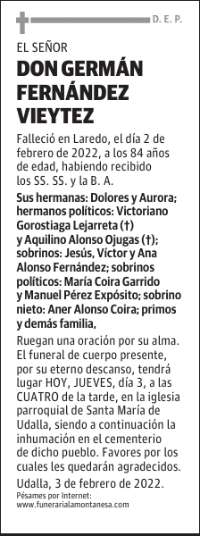 DON GERMÁN FERNÁNDEZ VIEYTEZ
