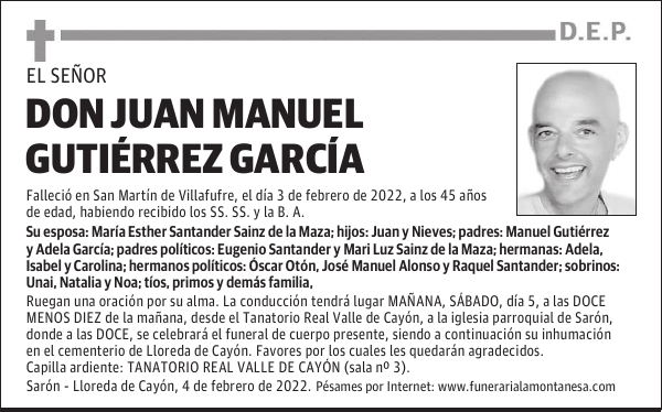 DON JUAN MANUEL GUTIÉRREZ GARCÍA