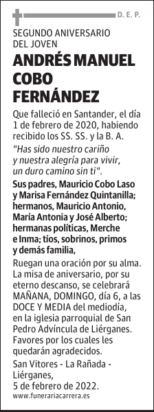 ANDRÉS MANUEL COBO FERNÁNDEZ