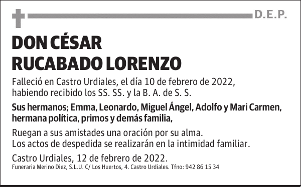 DON CÉSAR RUCABADO LORENZO