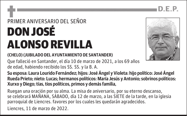 JOSÉ ALONSO REVILLA