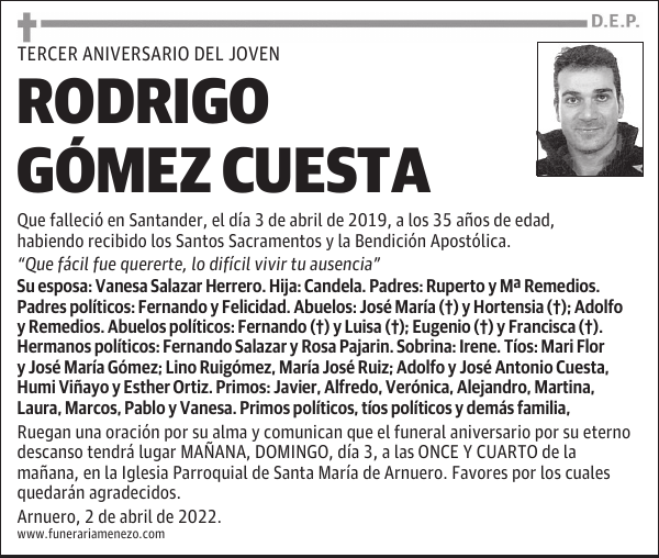 Rodrigo Gómez Cuesta
